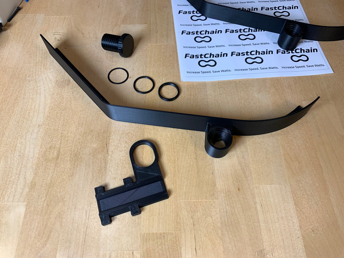 Indoor Cycling Chain Sweat Guard.
